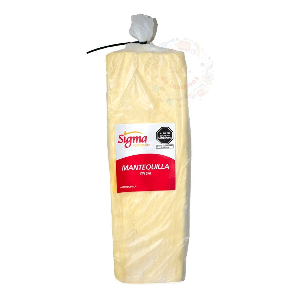 Mantequilla Sigma sin sal